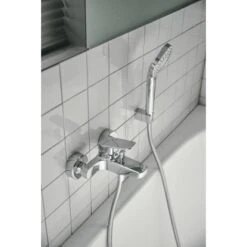 Ideal Standard Brausehalter Idealrain Atelier Chrom Eckig Für Handbrause -Grohe Geschäft 887368 3049 11