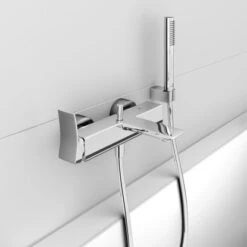Ideal Standard Brausehalter Idealrain Atelier Chrom Eckig Für Handbrause -Grohe Geschäft 887368 3049 5