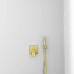Ideal Standard Brausehalter Idealrain Atelier Gold Eckig Für HB + Schlauch 7 Ideal Standard Brausehalter Idealrain Atelier Gold Eckig Für HB + Schlauch -Grohe Geschäft 887380 3049 3