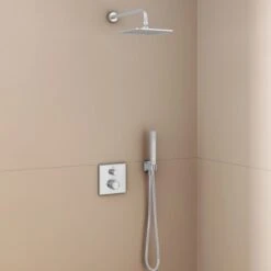 Ideal Standard Brausehalter Idealrain Atelier Chrom Eckig Für HB + Schlauch 16 Ideal Standard Brausehalter Idealrain Atelier Chrom Eckig Für HB + Schlauch -Grohe Geschäft 887383 3049 5