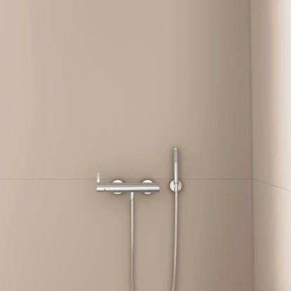 Ideal Standard Brausehalter Idealrain Atelier Silver Rund Für Handbrause 7 Ideal Standard Brausehalter Idealrain Atelier Silver Rund Für Handbrause – Bild 7