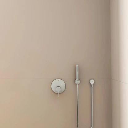 Ideal Standard Brausehalter Idealrain Atelier Silver Rund Für Handbrause 8 Ideal Standard Brausehalter Idealrain Atelier Silver Rund Für Handbrause – Bild 8