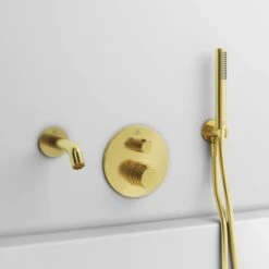Ideal Standard Brausehalter Idealrain Atelier Gold Rund Für HB + Schlauch 11 Ideal Standard Brausehalter Idealrain Atelier Gold Rund Für HB + Schlauch -Grohe Geschäft 887426 3049 5