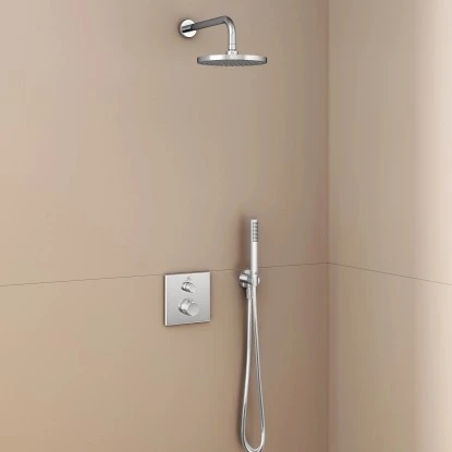 Ideal Standard Brausehalter Idealrain Atelier Chrom Rund Für HB + Schlauch 11 Ideal Standard Brausehalter Idealrain Atelier Chrom Rund Für HB + Schlauch – Bild 11