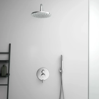 Ideal Standard Brausehalter Idealrain Atelier Chrom Rund Für HB + Schlauch 9 Ideal Standard Brausehalter Idealrain Atelier Chrom Rund Für HB + Schlauch – Bild 9