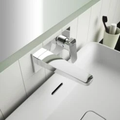 Ideal Standard Wand-Waschtischarmatur Ceraplan Chrom Unterputz -Grohe Geschäft 887949 3049 3