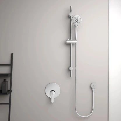 Ideal Standard Brauseschlauchanschluss Idealrain Atelier Chrom Rund Aufputz 6 Ideal Standard Brauseschlauchanschluss Idealrain Atelier Chrom Rund Aufputz – Bild 6