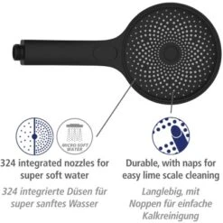 Wenko Duschsystem Softwater Schwarz 19 Wenko Duschsystem Softwater Schwarz -Grohe Geschäft 903231 1068 06