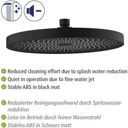 Wenko Duschsystem Softwater Schwarz 12 Wenko Duschsystem Softwater Schwarz – Bild 12