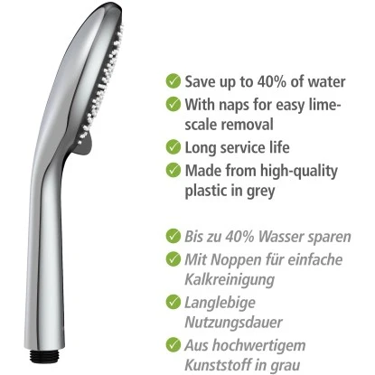 Wenko Brauseset Watersaving Chrom 8 Wenko Brauseset Watersaving Chrom – Bild 8