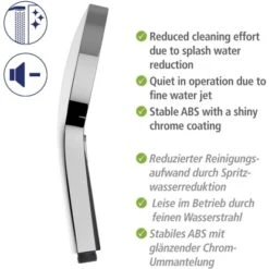 Wenko Brauseset Softwater Chrom 18 Wenko Brauseset Softwater Chrom -Grohe Geschäft 903252 1068 09