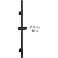 Wenko Duschstange Basic Schwarz 7 Wenko Duschstange Basic Schwarz -Grohe Geschäft 903260 1068 04