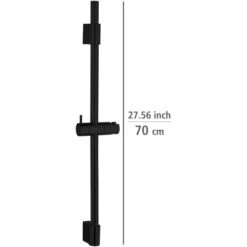Wenko Duschstange Classic Schwarz 70 Cm 7 Wenko Duschstange Classic Schwarz 70 Cm -Grohe Geschäft 903263 1068 04