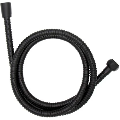 Wenko Edelstahl Duschschlauch 150 Cm Schwarz 2 Wenko Edelstahl Duschschlauch 150 Cm Schwarz – Bild 2