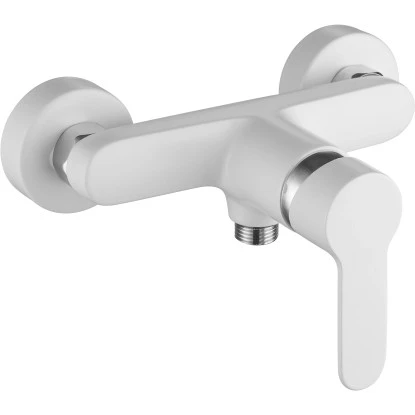 VerosanPro Einhebel-Duscharmatur Madrid Matt Weiß 1 VerosanPro Einhebel-Duscharmatur Madrid Matt Weiß