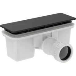 Ideal Standard Ablaufgarnitur Ultra Flat New Schwarz -Grohe Geschäft 9803271 3049 3