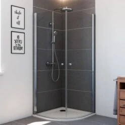Breuer Runddusche Radius 55 Elana 6 Chrom Klarglas 80 X 80 Cm 13 Breuer Runddusche Radius 55 Elana 6 Chrom Klarglas 80 X 80 Cm -Grohe Geschäft 998015 2570 0610