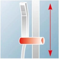 Schulte Duschbrausen-Set Square Mit Thermostat Chrom 6 Schulte Duschbrausen-Set Square Mit Thermostat Chrom -Grohe Geschäft DBSetHhenverstellbarkeit 3