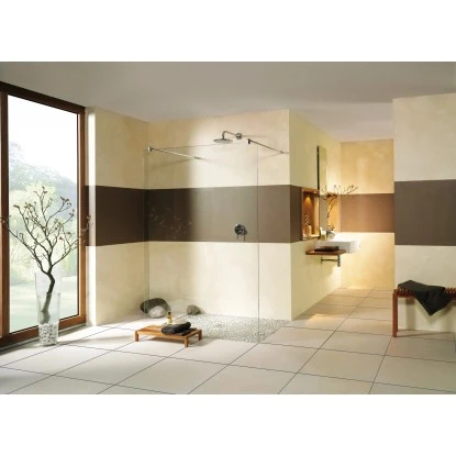 Breuer Walk-In Entra Freistehende Duschwand Chrom Klarglas 140 Cm 2 Breuer Walk-In Entra Freistehende Duschwand Chrom Klarglas 140 Cm – Bild 2