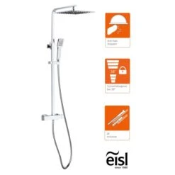Eisl Überkopfbrause-Set Calvino Chrom Mit Thermostatarmatur 10 Eisl Überkopfbrause-Set Calvino Chrom Mit Thermostatarmatur -Grohe Geschäft opfbrausesetcalvinochrom 4