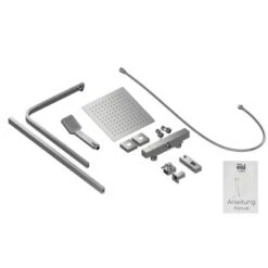 Eisl Überkopfbrause-Set Calvino Chrom Mit Thermostatarmatur 12 Eisl Überkopfbrause-Set Calvino Chrom Mit Thermostatarmatur -Grohe Geschäft opfbrausesetcalvinochrom 6