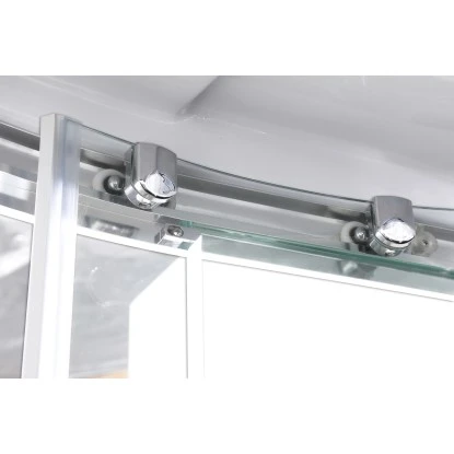 Sanotechnik Komplettduschkabine Trend 3 Chrom-Optik 210 Cm X 120 Cm 2 Sanotechnik Komplettduschkabine Trend 3 Chrom-Optik 210 Cm X 120 Cm – Bild 2