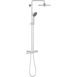 Grohe Duschsystem Vitalio Joy 260 Mit Thermostat Für Die Wandmontage